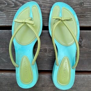 Cole Haan Sandals, Low Wedge size 9